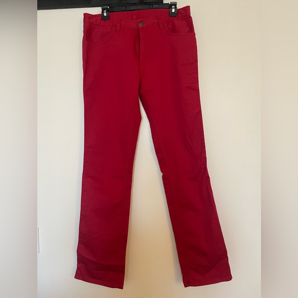 Lacoste Red Pants